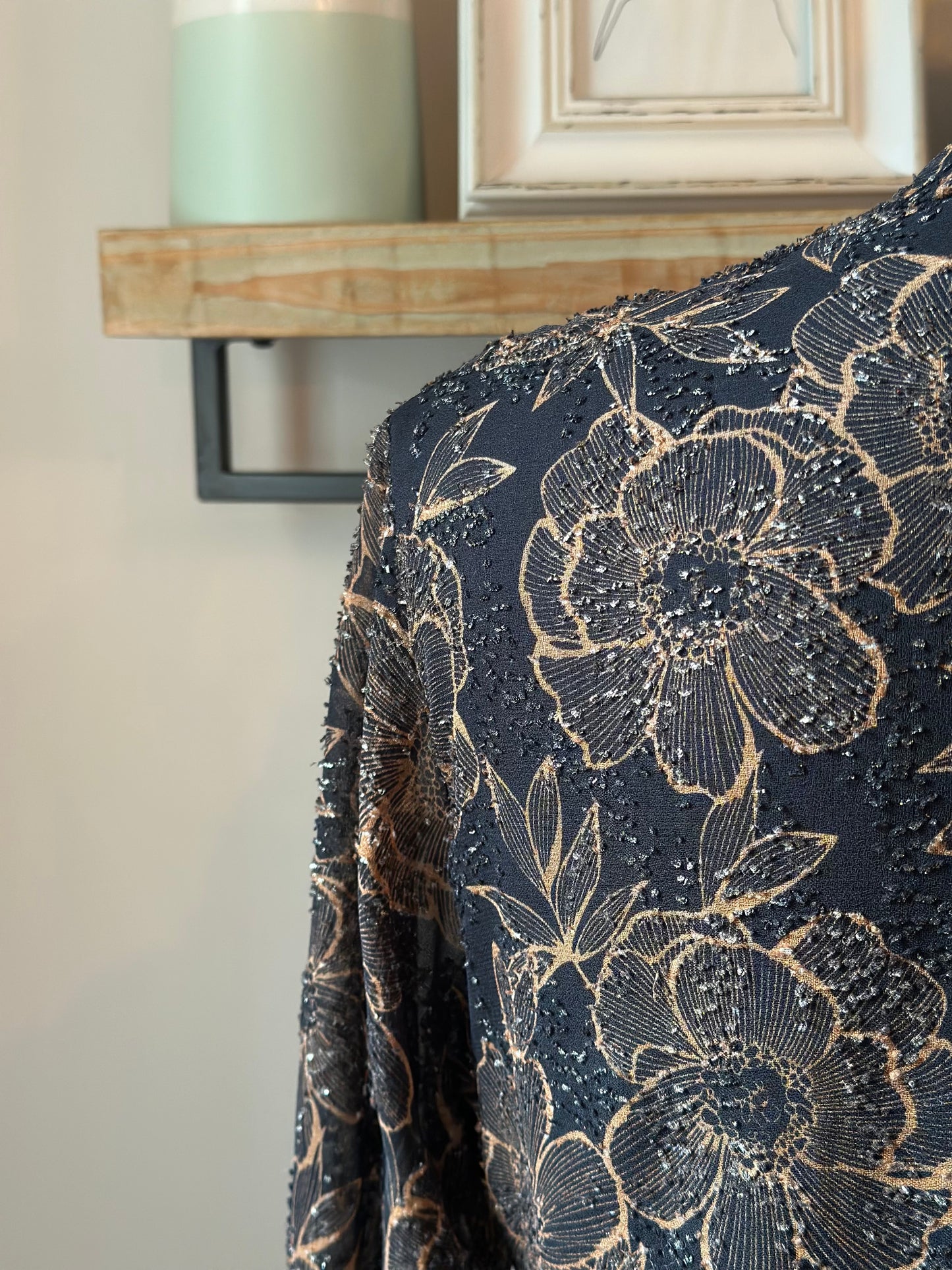 Robe fluide imprimé floral T.36/38