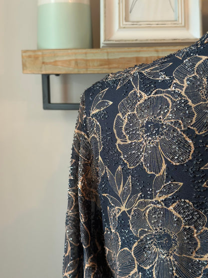 Robe fluide imprimé floral T.36/38