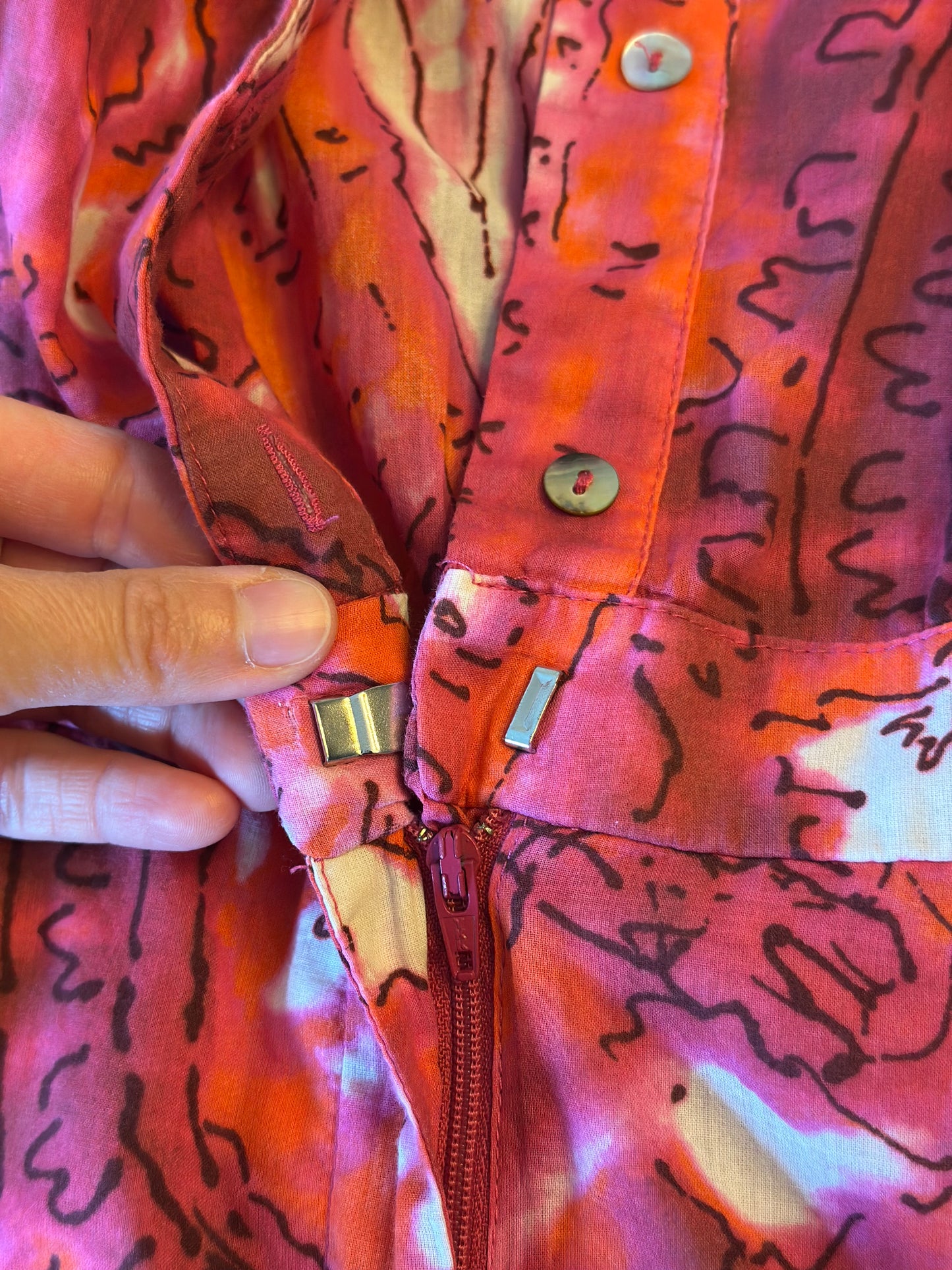 Combishort imprimée paisley T.36