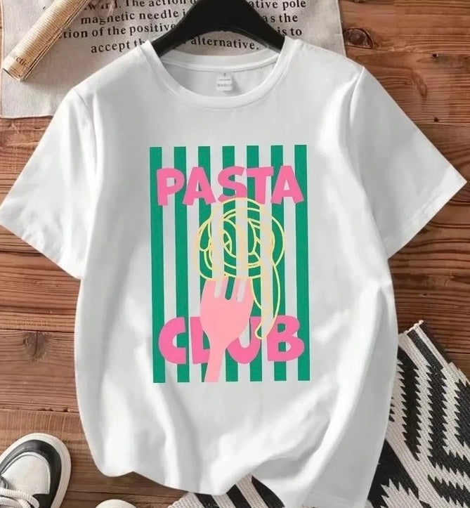 T-shirt “Pasta Club” neuf T.U