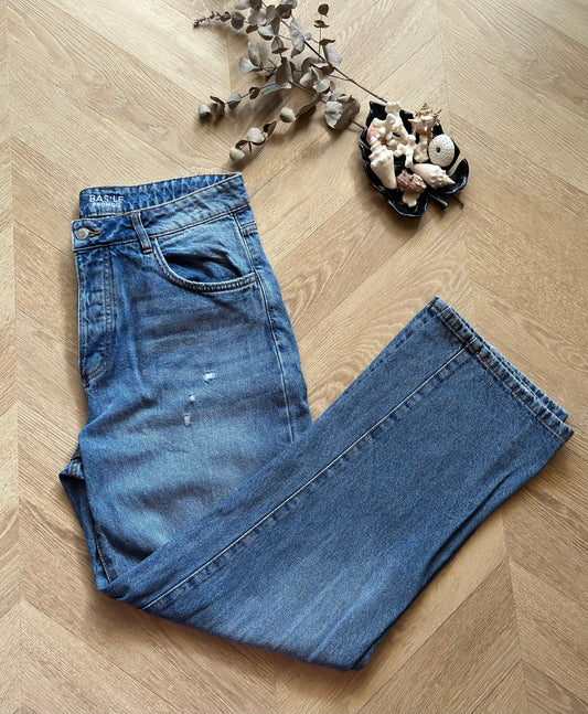 Jean droit taille haute Promod « Basile » T.42