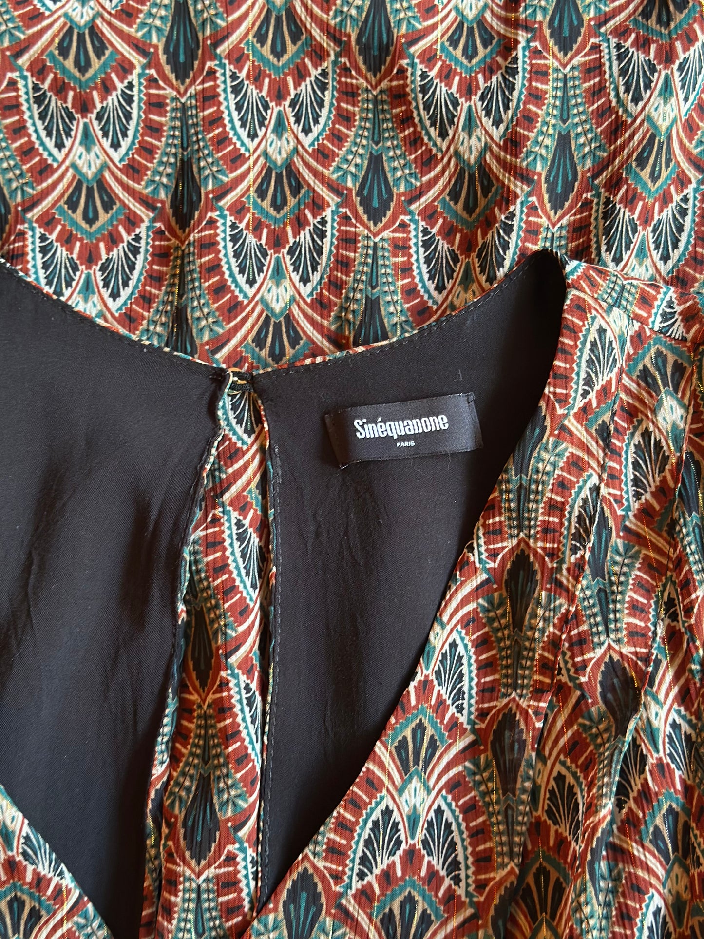 Robe longue imprimée Sinéquanone - taille 40