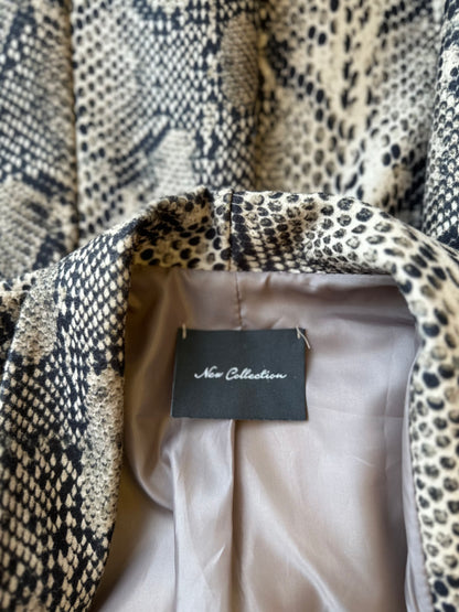 Blazer à motif python, T.34/36