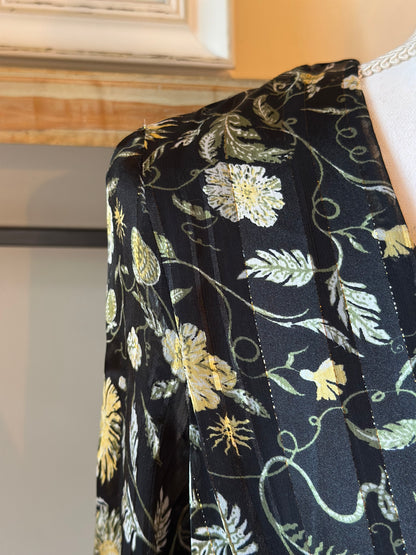 Robe fluide imprimé fleurs T.38