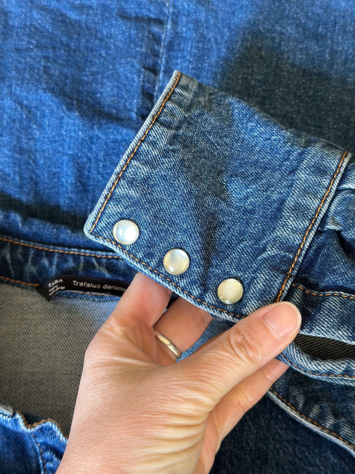 Robe en jean en denim coton T.34