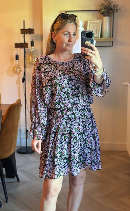 Robe imprimé fleuri T.38