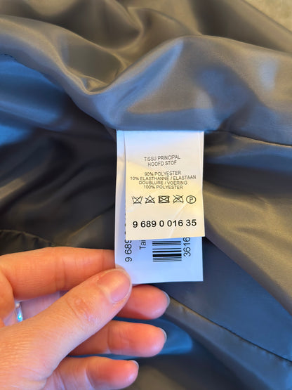 Veste perfecto suédine kaki T.44