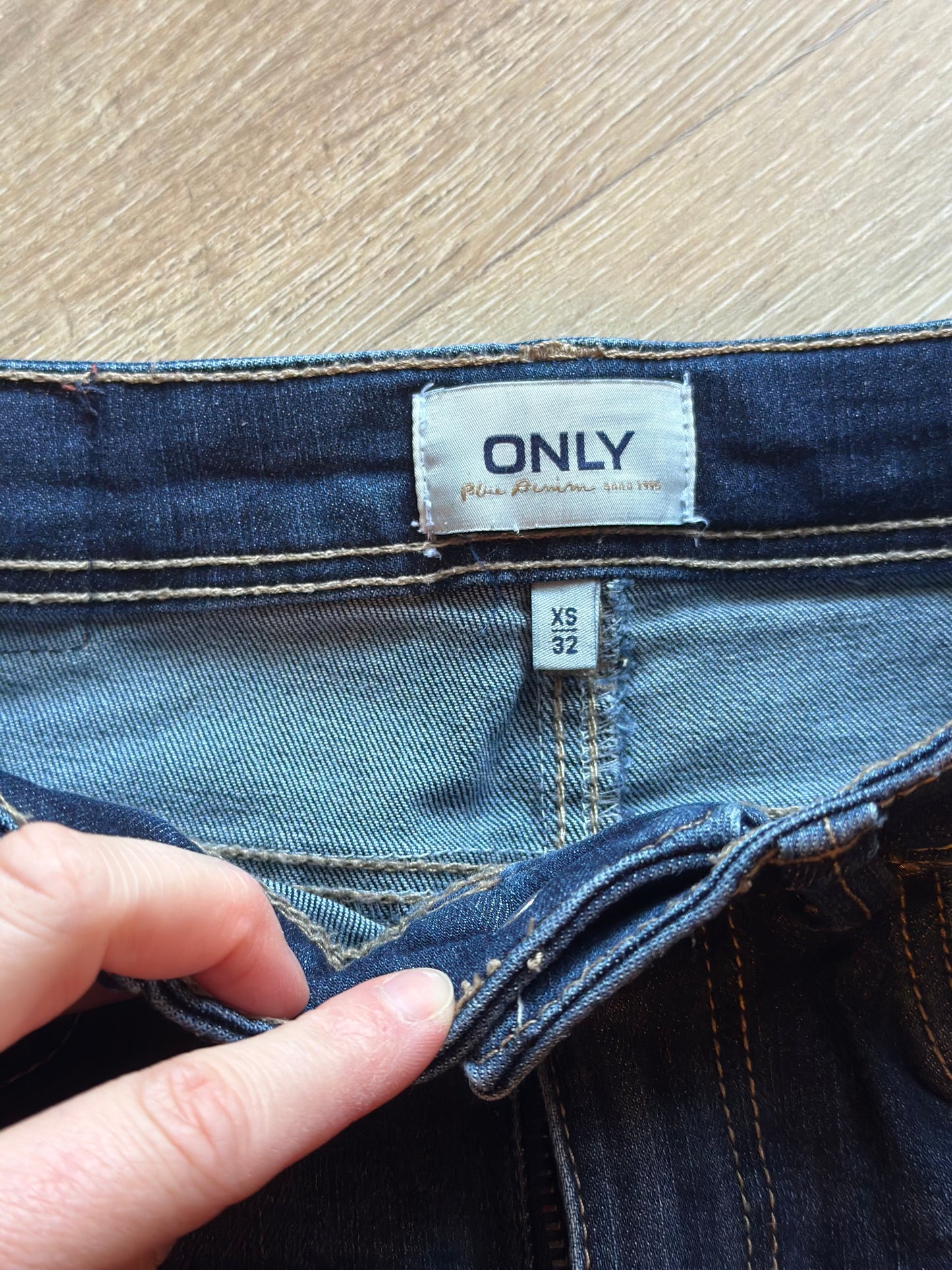 Jean skinny denim bleu T.34