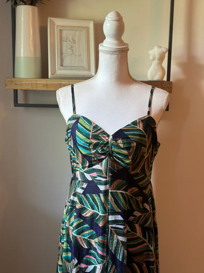 Robe longue Green Aloha T.38