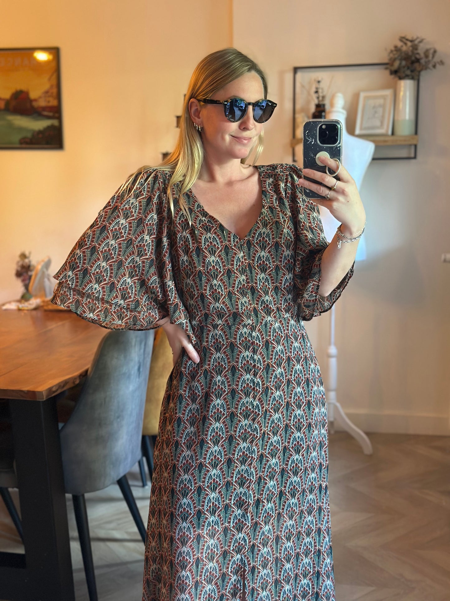 Robe longue imprimée Sinéquanone - taille 40