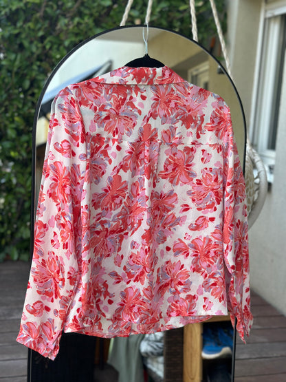 Chemise fleurie modèle Mel Neuve T.36