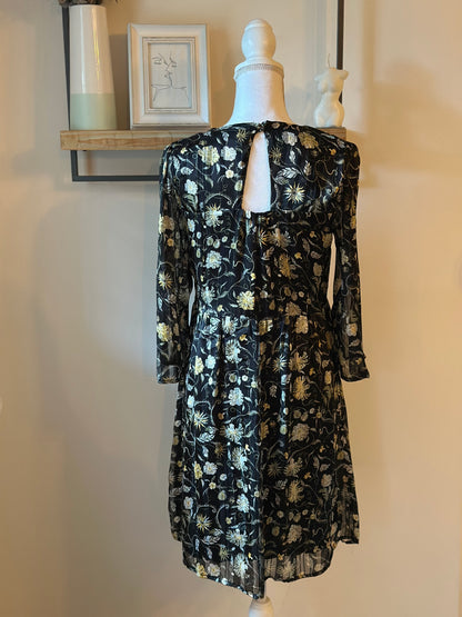 Robe fluide imprimé fleurs T.38