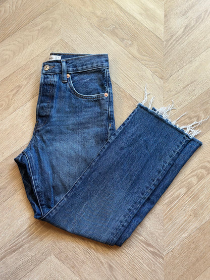 Jean droit bleu denim modèle Havana T.32