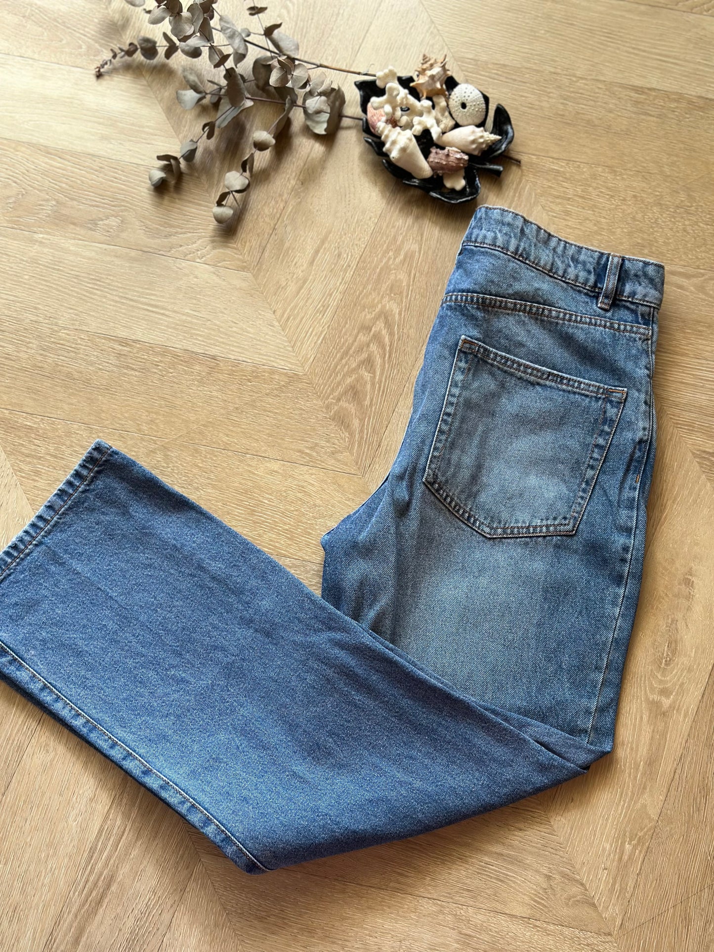 Jean droit taille haute Promod « Basile » T.42