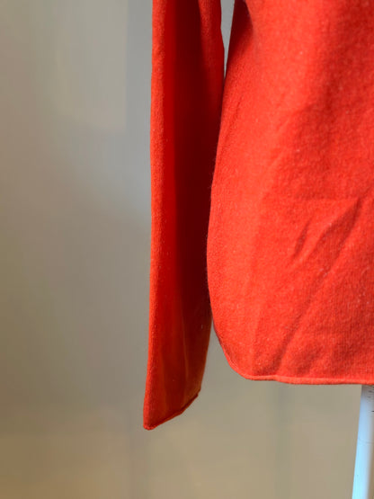 Pull col V 100 % cachemire T.38
