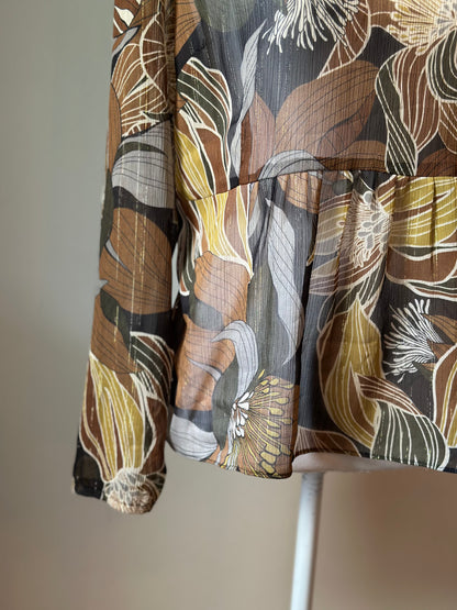 Blouse imprimé floral T.36