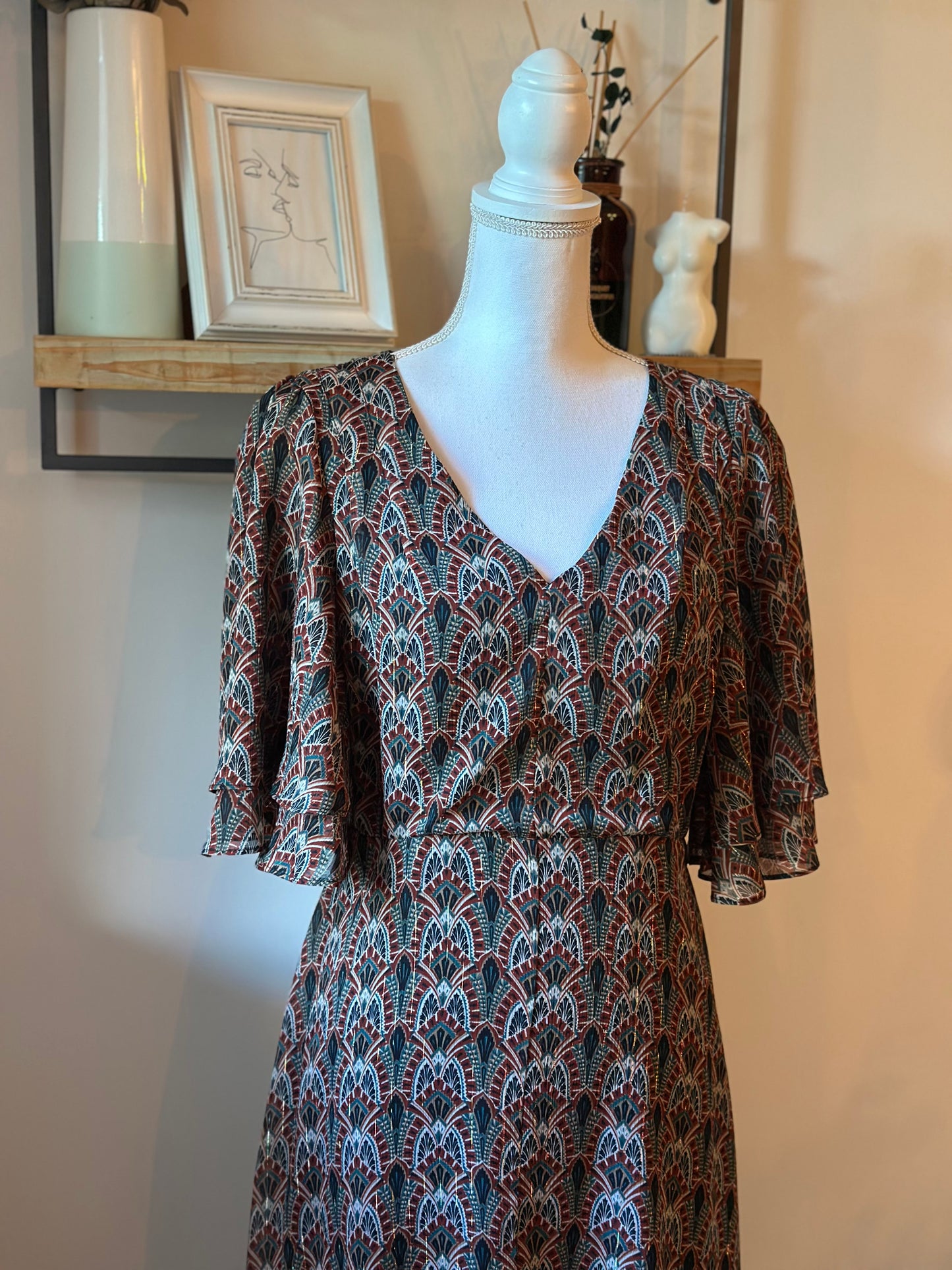 Robe longue imprimée Sinéquanone - taille 40