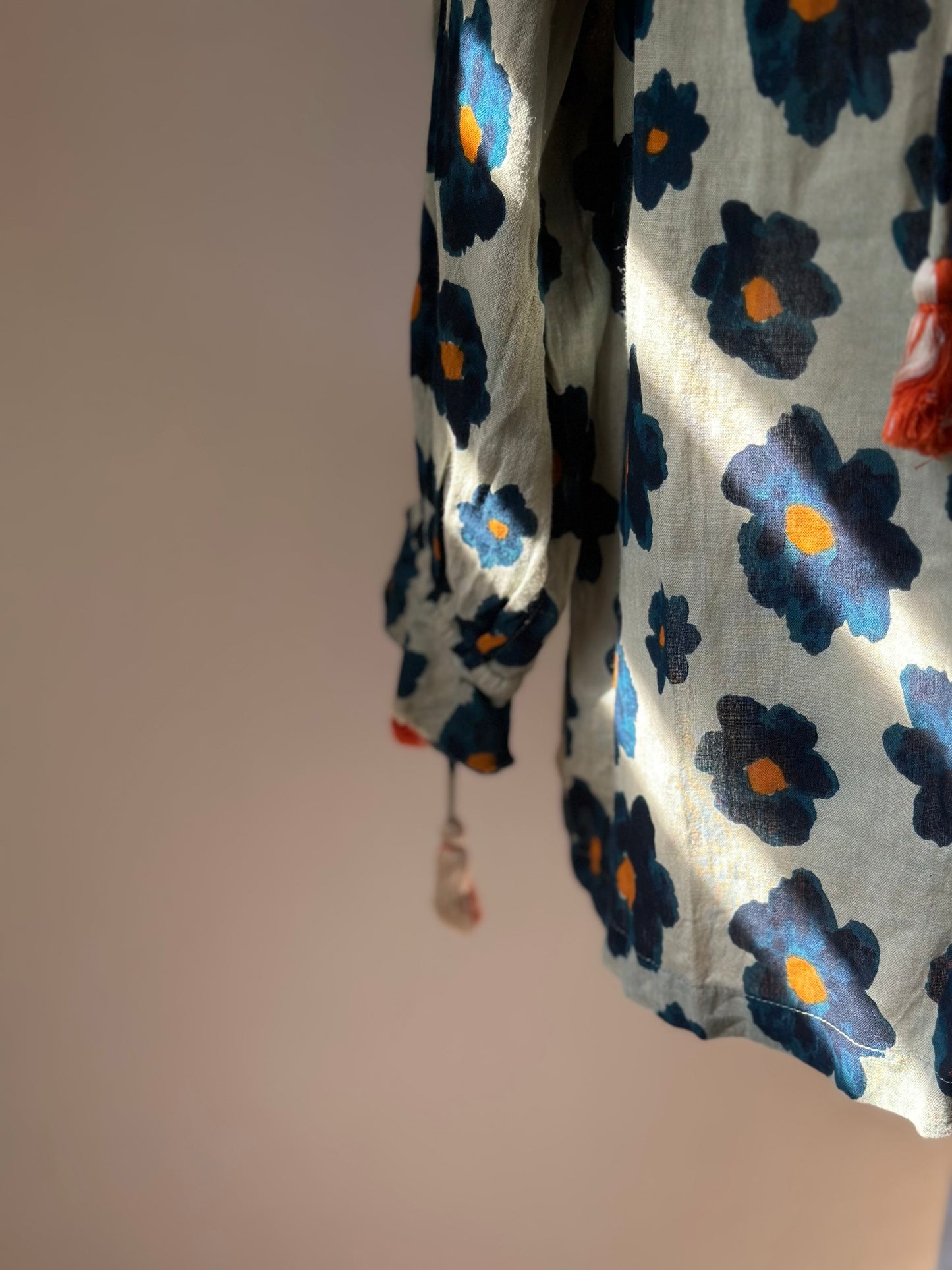 Blouse fluide imprimée fleurs T.38/40