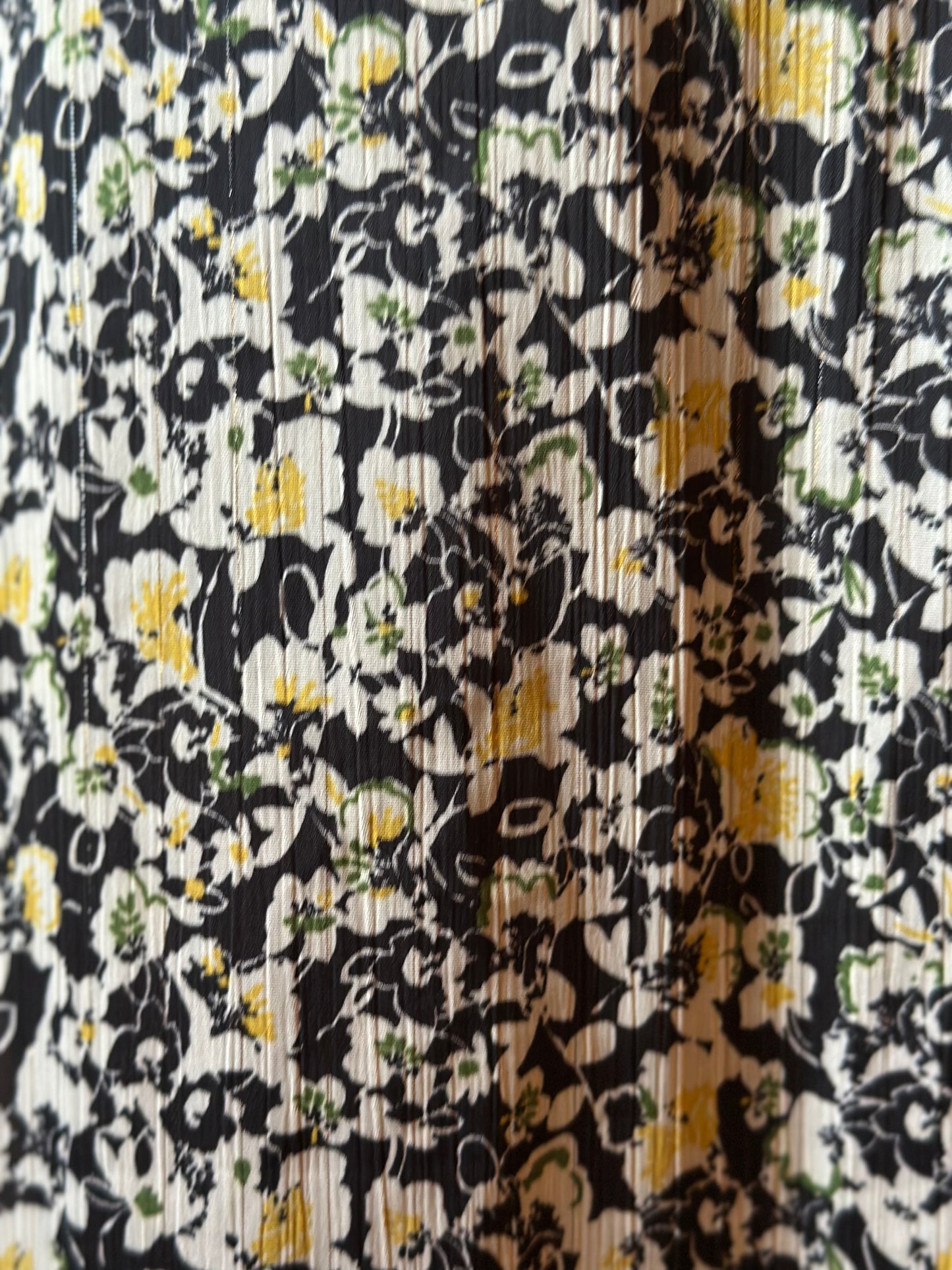 Robe longue imprimé fleuri T.36