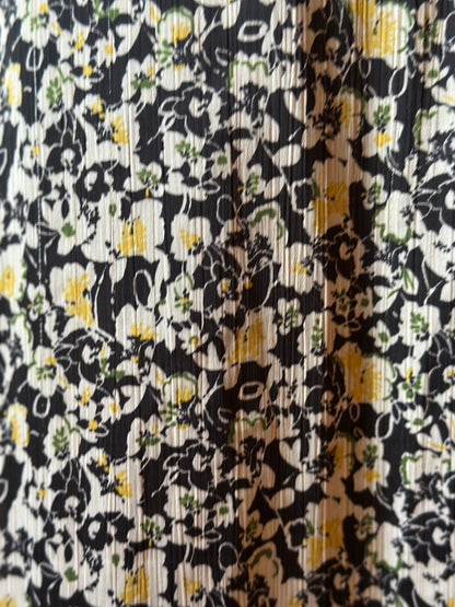 Robe longue imprimé fleuri T.36