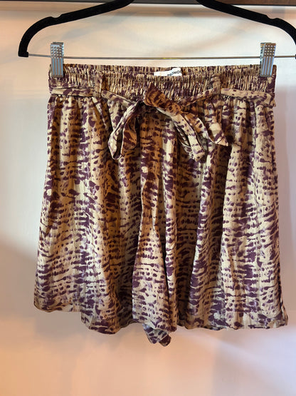 Short fluide tie and dye T.36