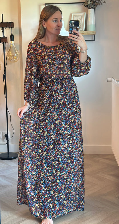 Robe longue fleurie – T.36/38