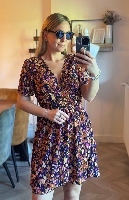 Robe d’été  imprimé multicolore T.36