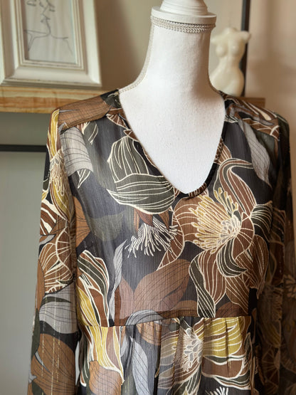 Blouse imprimé floral T.36