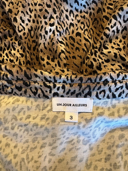 Chemise imprimé léopard modèle Armelle T.40/42