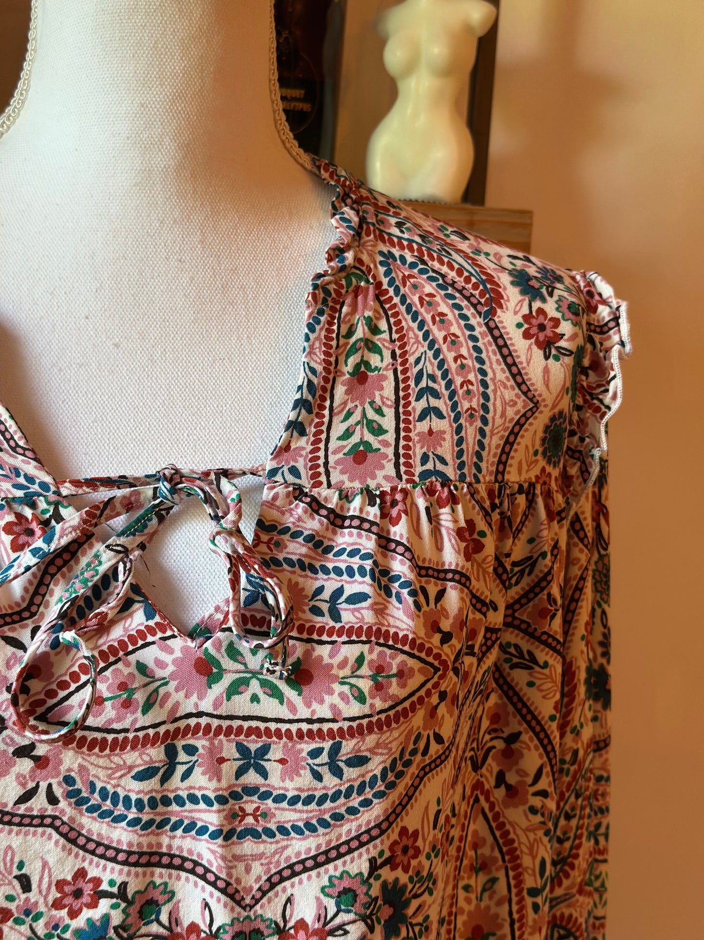 Blouse imprimé bohème T.42
