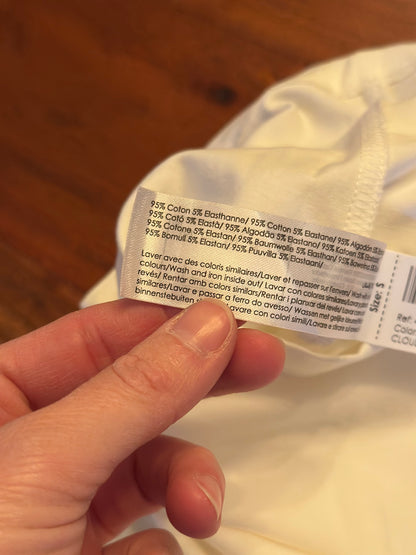 T-shirt blanc imprimé Chicago T.36 neuf