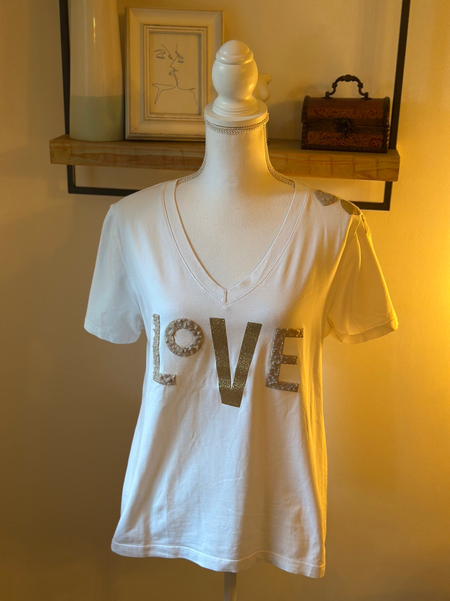T-shirt imprimé Love T.38/40
