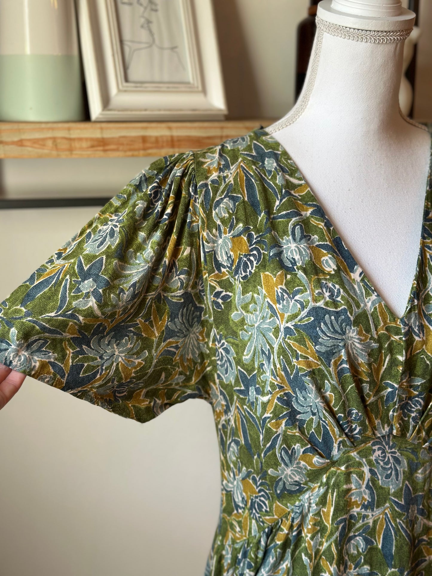 Robe longue Zamba imprimé floral T.40