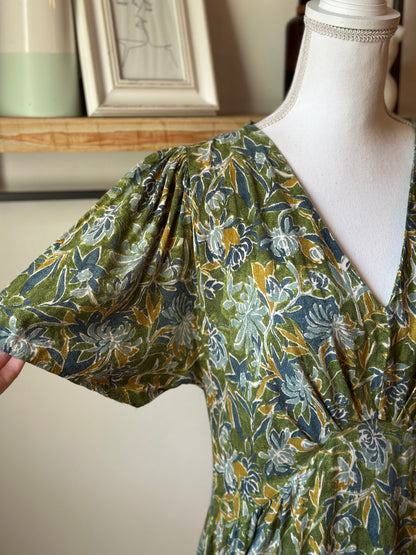 Robe longue Zamba imprimé floral T.40