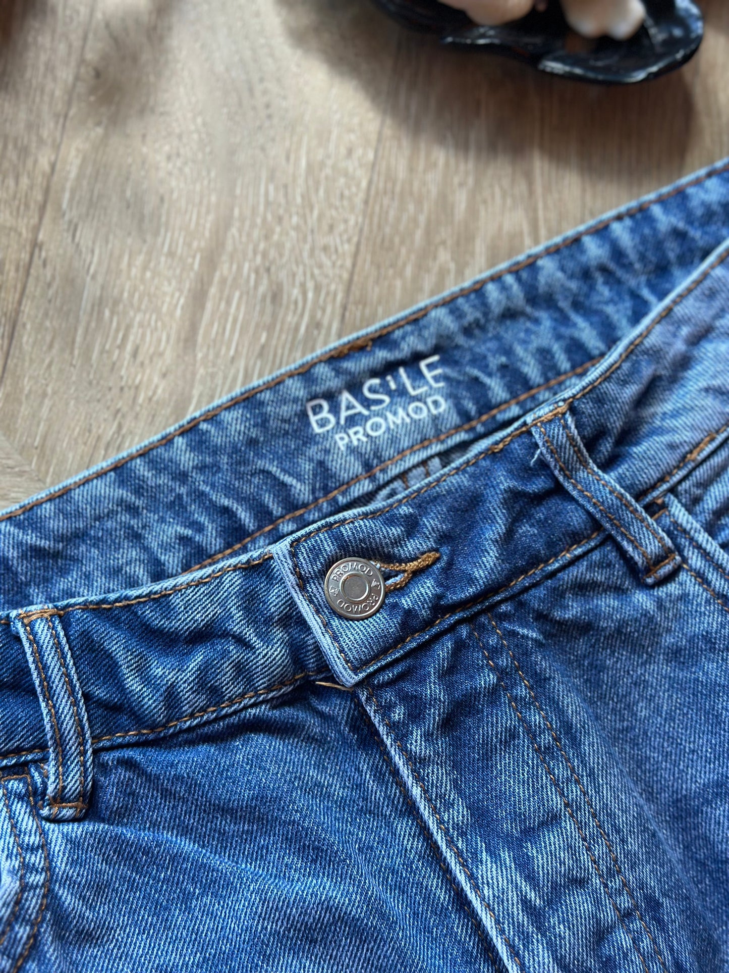 Jean droit taille haute Promod « Basile » T.42