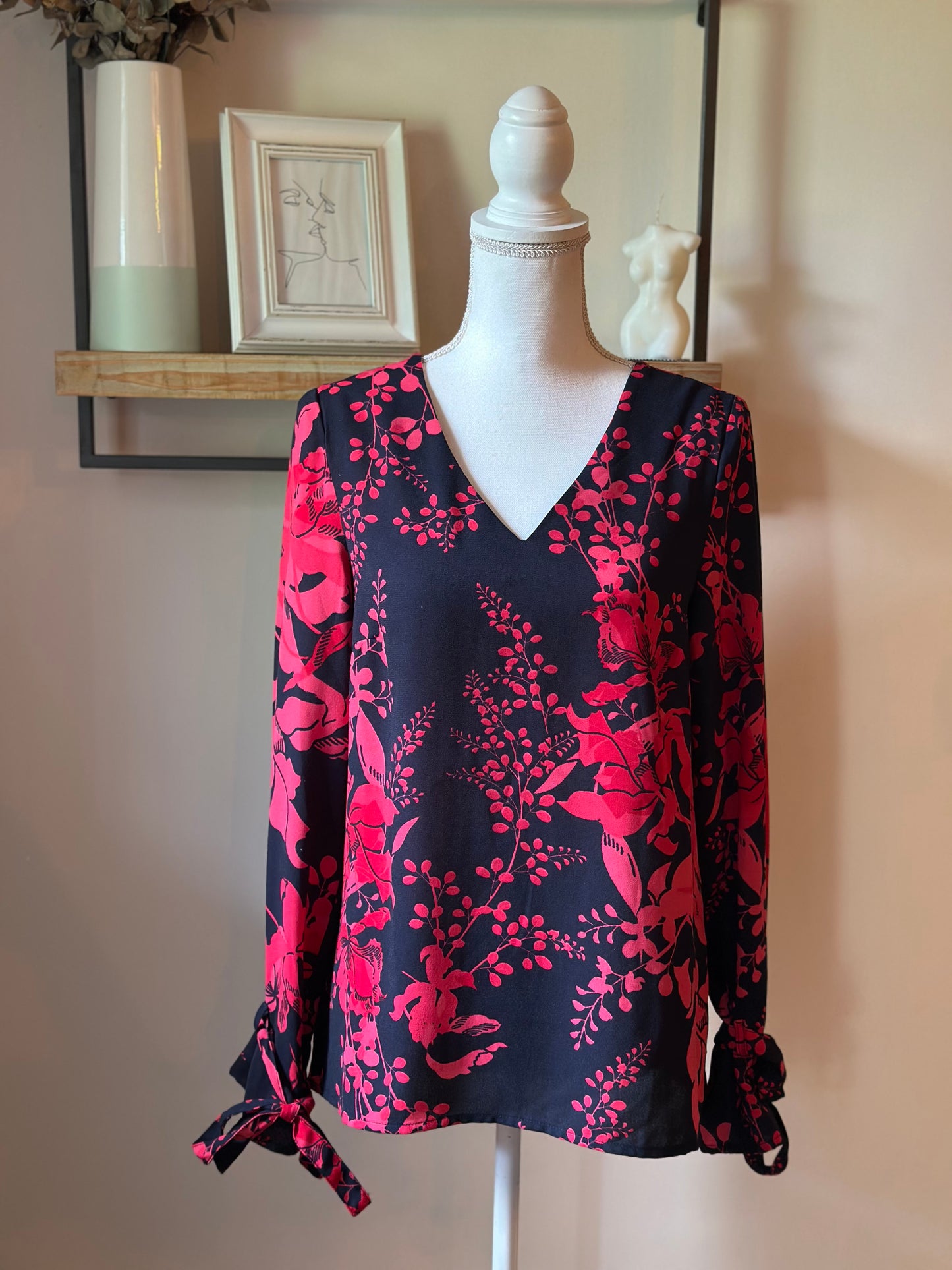 Blouse imprimé fleuri T.36