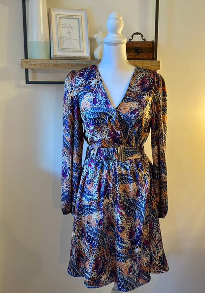 Robe fluide colorée T.36/38