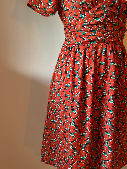 Robe fluide imprimé fleuri T.36