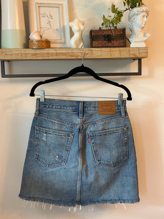 Jupe en jean Levi’s Premium W27 T.36/38