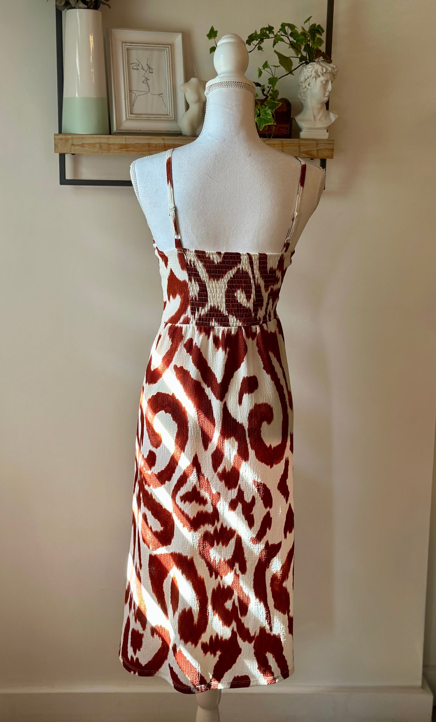 Robe imprimé animalier T.34