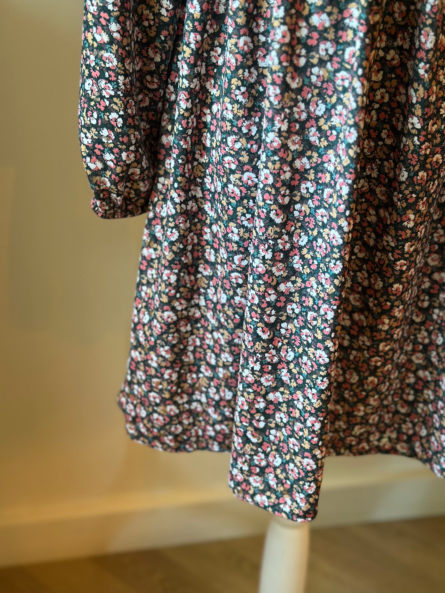 Robe fleurie coupe fluide T.34