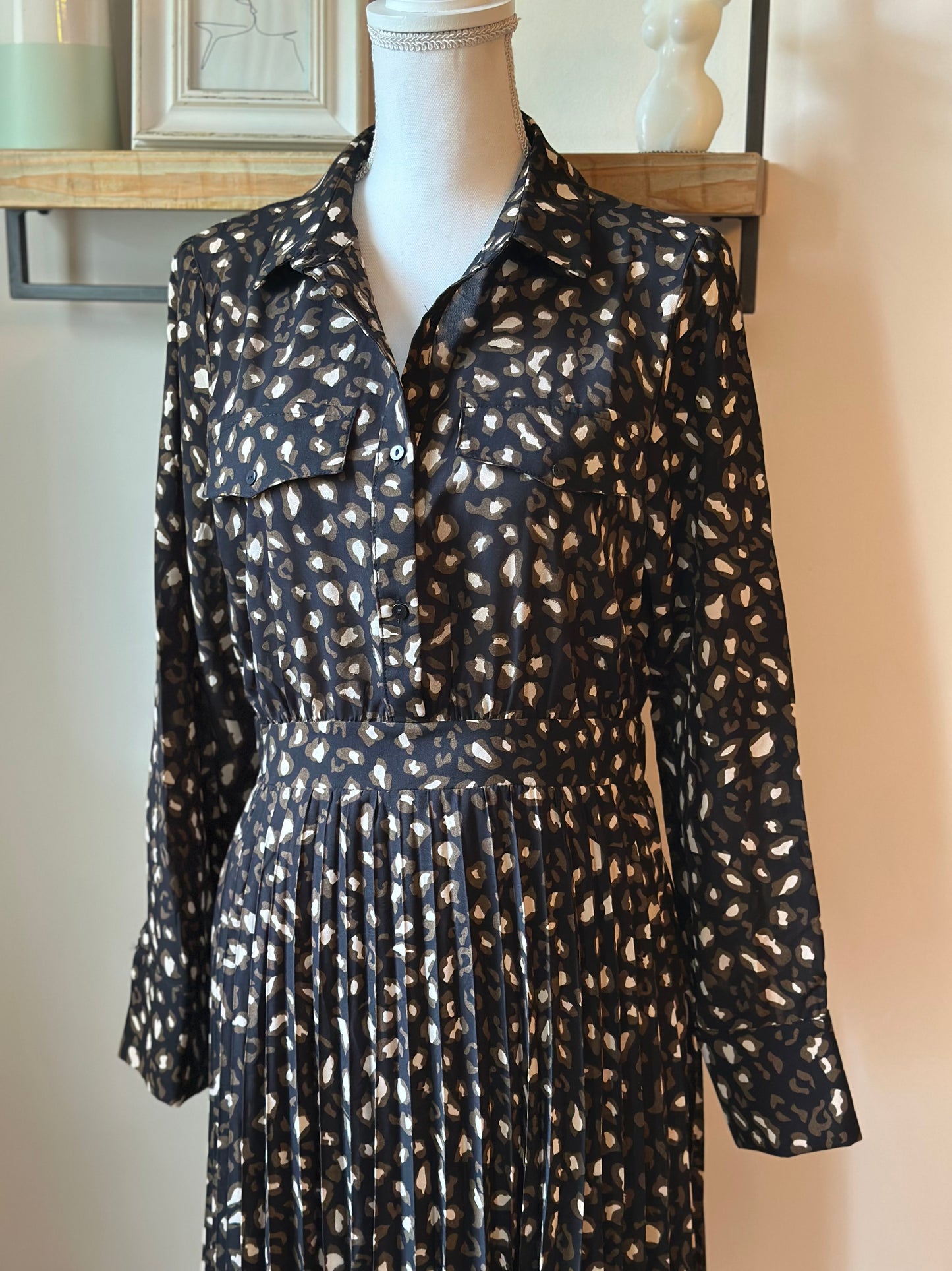 Robe midi plissée Molly Bracken