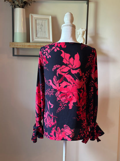 Blouse imprimé fleuri T.36