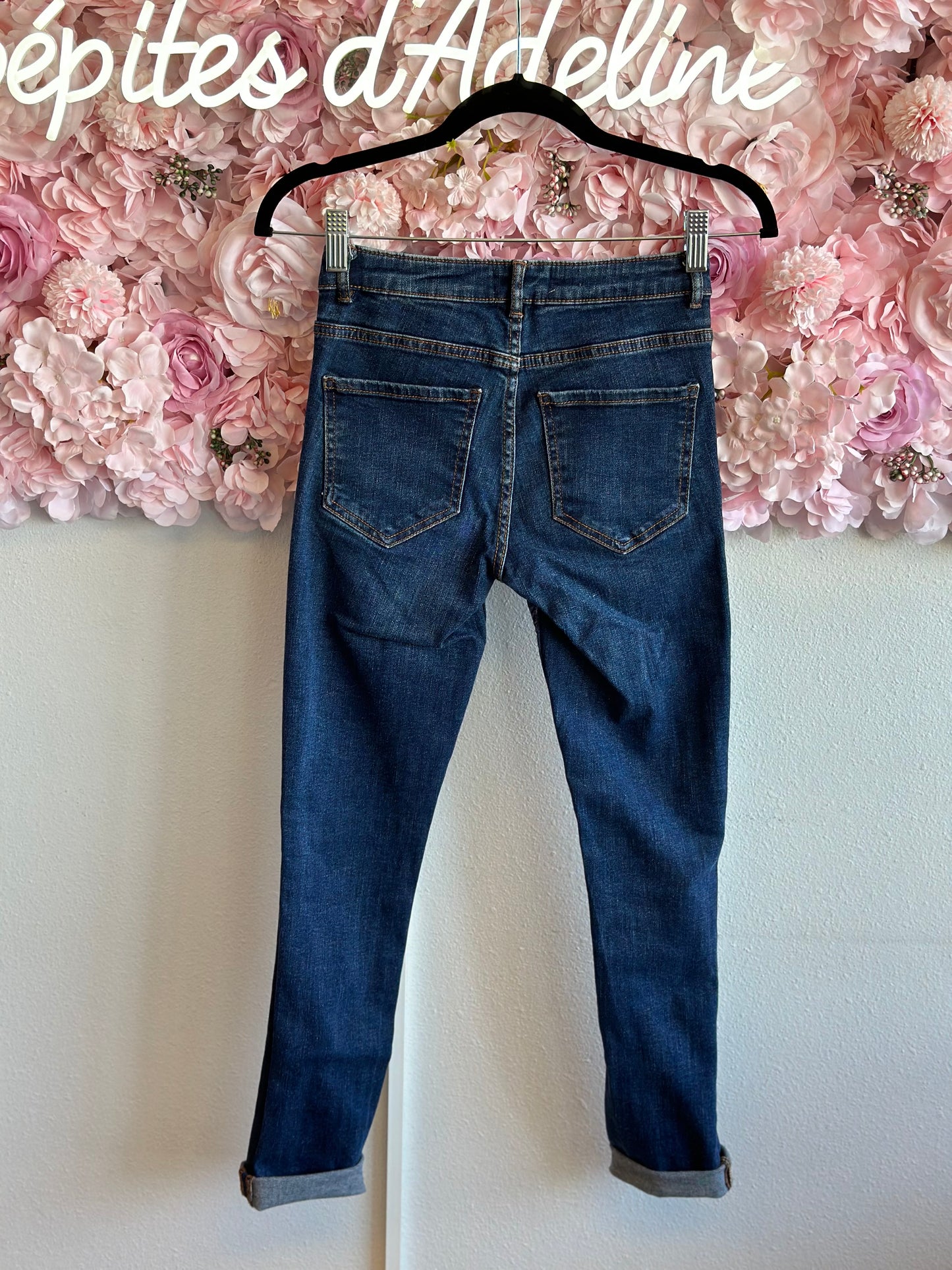 Jean skinny bleu denim T.34