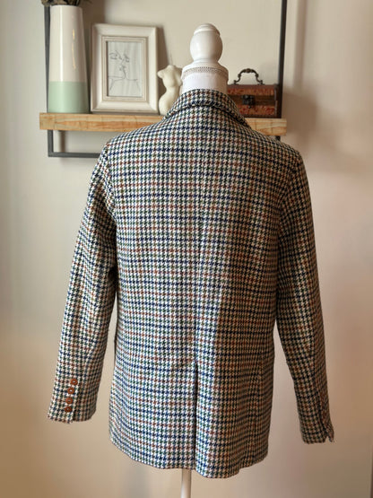 Veste de blazer en laine Ralph en laine à motif pied-de-poule T.36