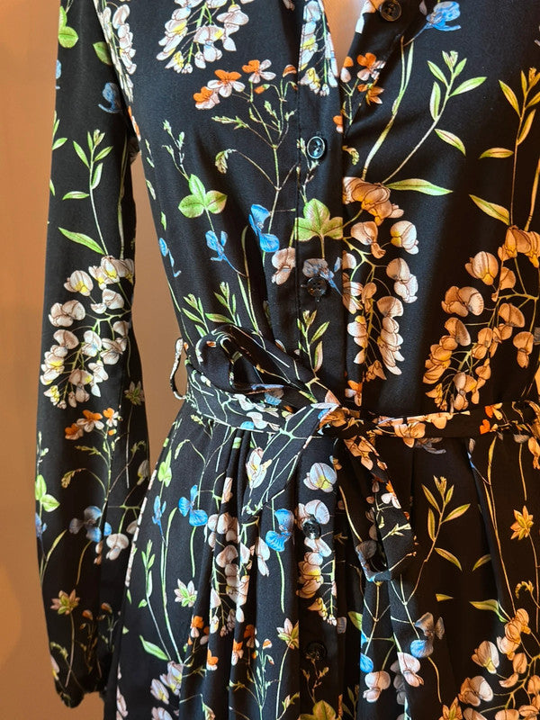Robe longue fleurie T.38