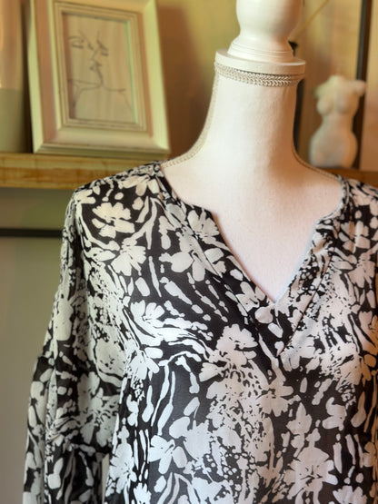 Blouse fluide imprimée T.36