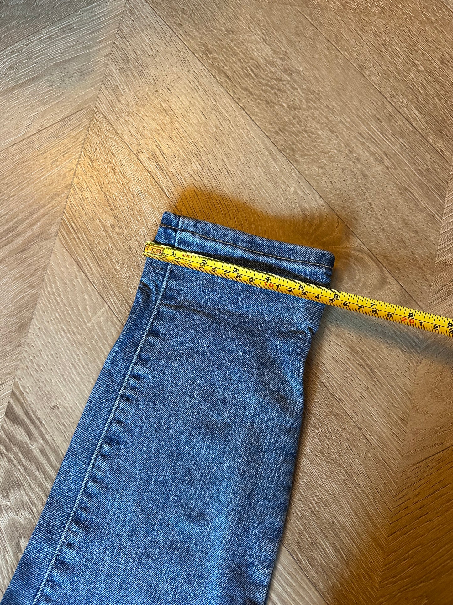 Jean mom denim bleu Levi’s high waisted T.34/36 W25