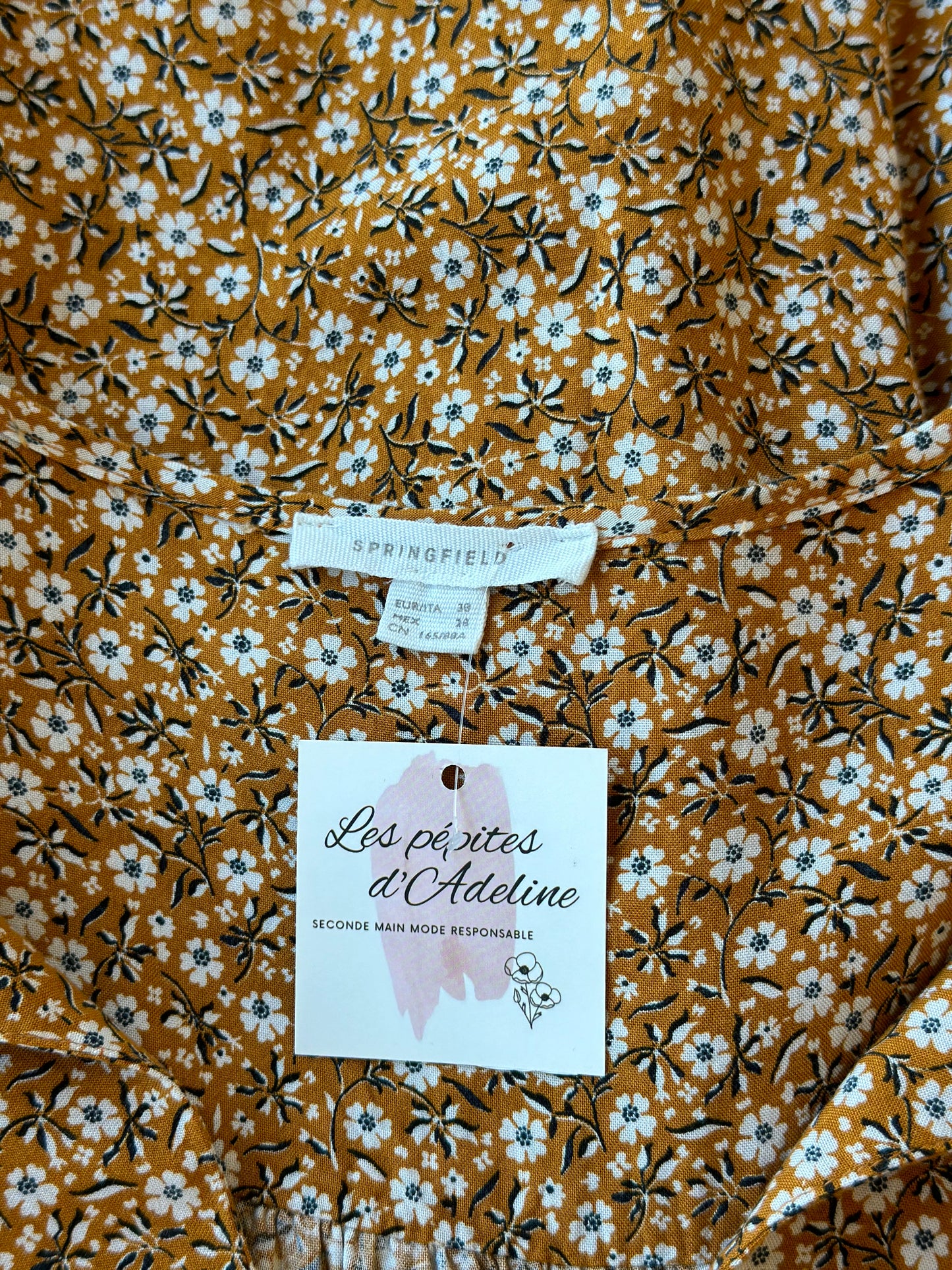 Blouse bohème fleurie T.38