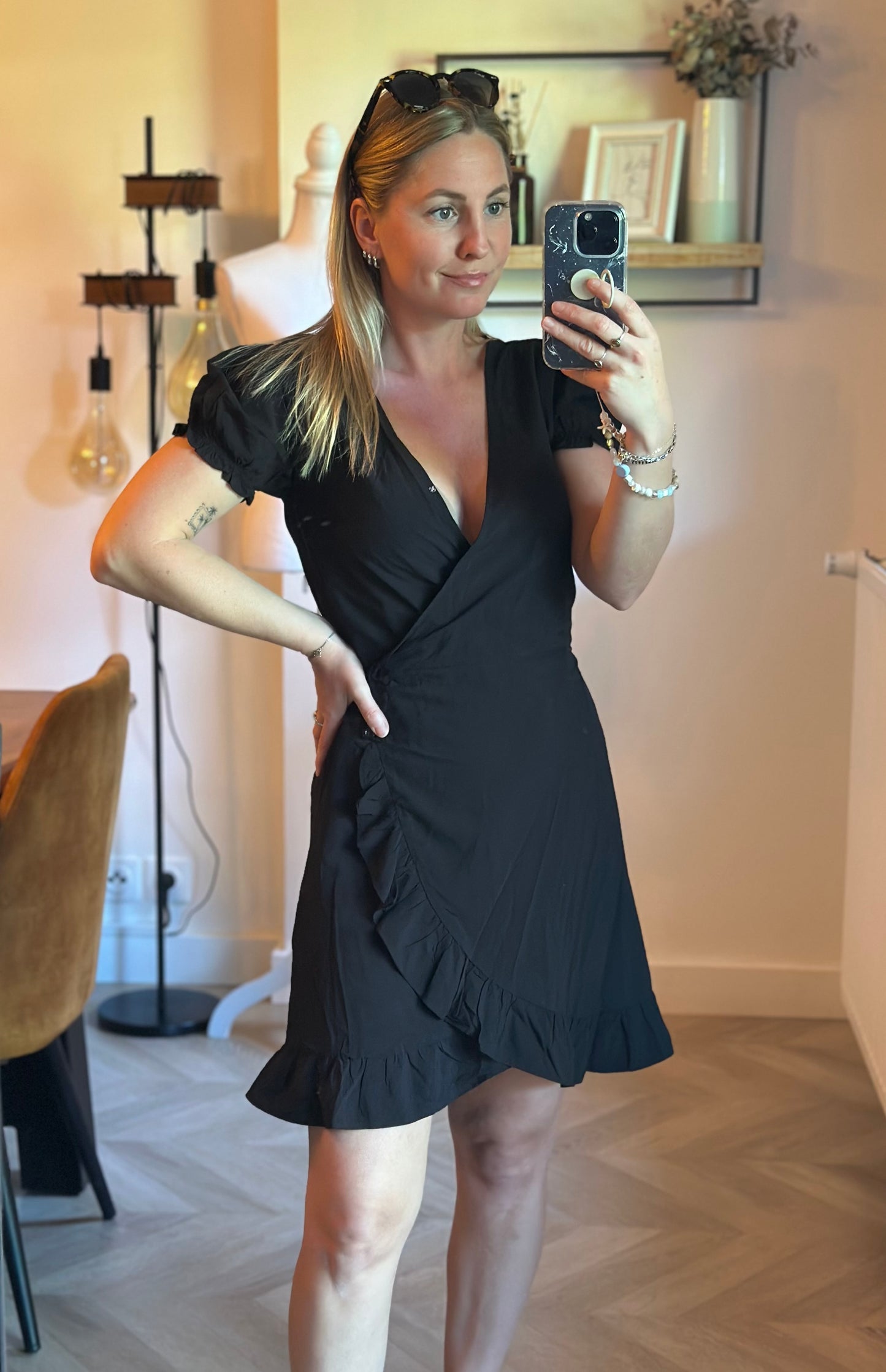Robe noire portefeuille T.34